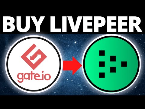 How To Buy Livepeer Crypto Coin On Gate io (LPT Token)