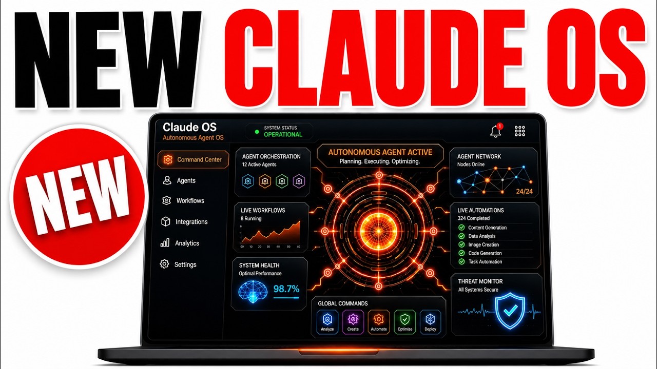 Watch Claude Build The Ultimate Agent OS