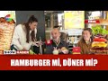 En çok hamburger sipariş edildi