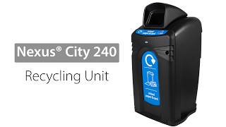 Glasdon UK | Nexus® City 240 Recycling Unit