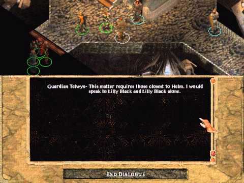 Let's Play Baldur's Gate 2 154 Temple District