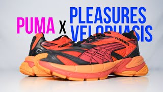 PUMA x PLEASURES VELOPHASIS | Unboxing, review & on feet