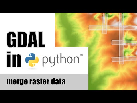 Merge raster data with GDAL in Python