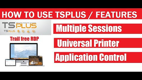 TSPLUS remote & FEATURE HOW TO ASSIGN THE APPLICATION IN #TSPLUS  #RDP REMOTE DESKTOP CONNECTION 🆓🆕✅