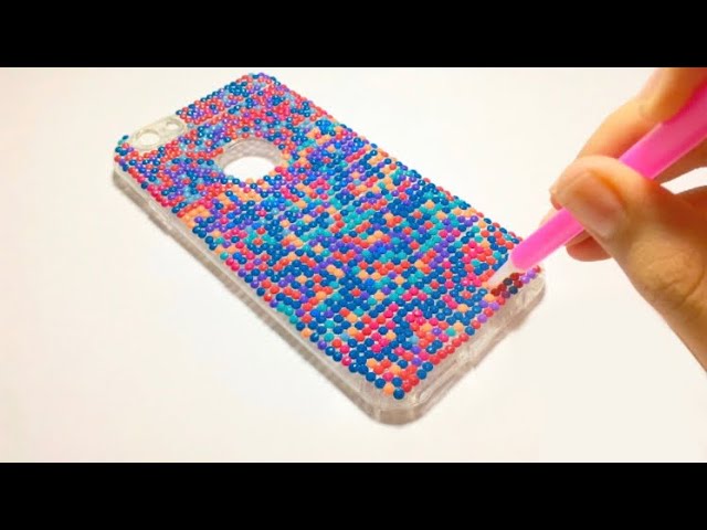 I CUSTOMISED my Phone case using Leftover diamonds from a Diamond Painting
