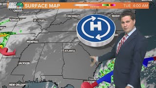 Low temperatures, cloudy end to Memorial Day weekend