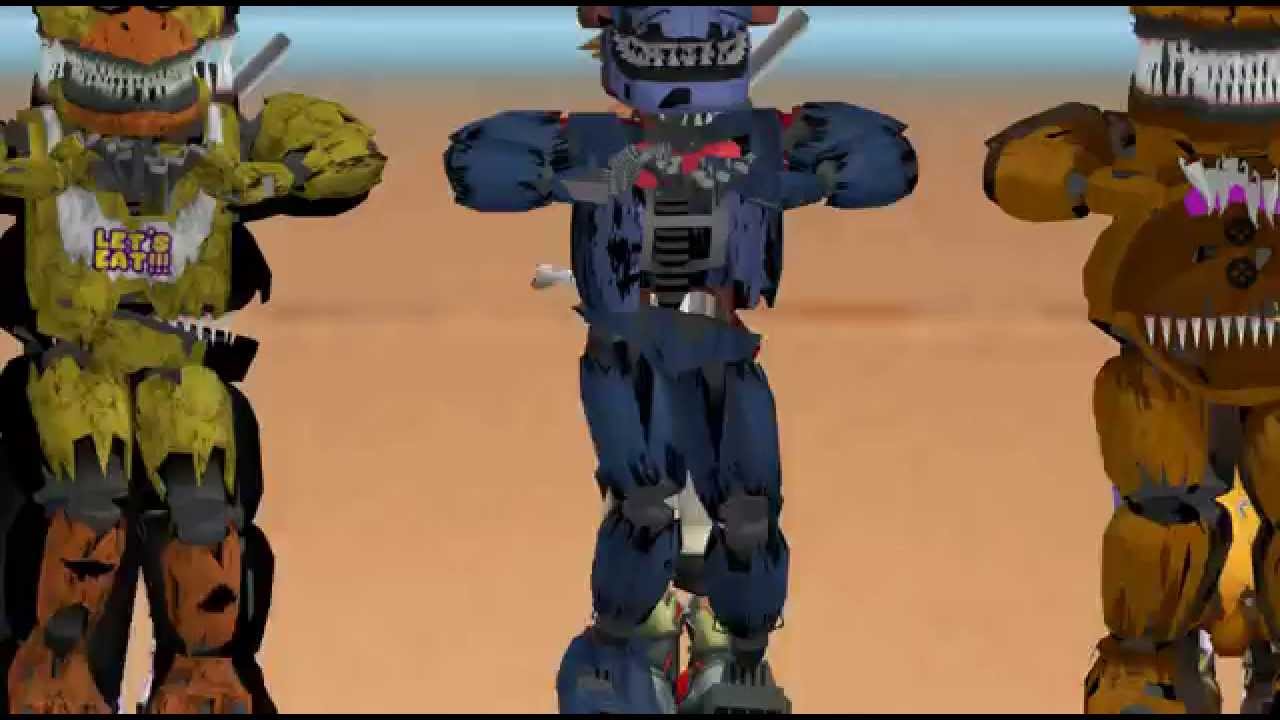 [MMDxKH] Five Night's At Freddy's 4- Judas [Lady Gaga]