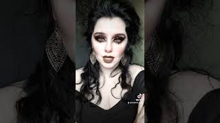 TikTok: @creatura_lacus 🖤 #witch #vampire #makeup #goth #halloween