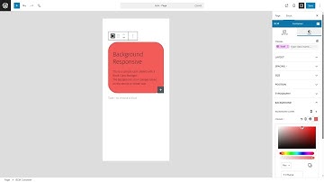 Easily Create Responsive Backgrounds in WordPress Gutenberg Blocks with Block Class Manager plugin!