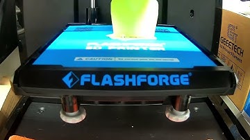 30 sec Time lapse of 3D print hand vac adapter (Flashforge Finder 2.0)