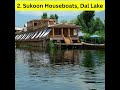 Top 5 most beautiful houseboats in srinagar kashmir shorts