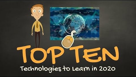 Top 10 Technologies in 2020 | Top 10 Trend Technologies to Learn in 2020 | TubeLine 2020