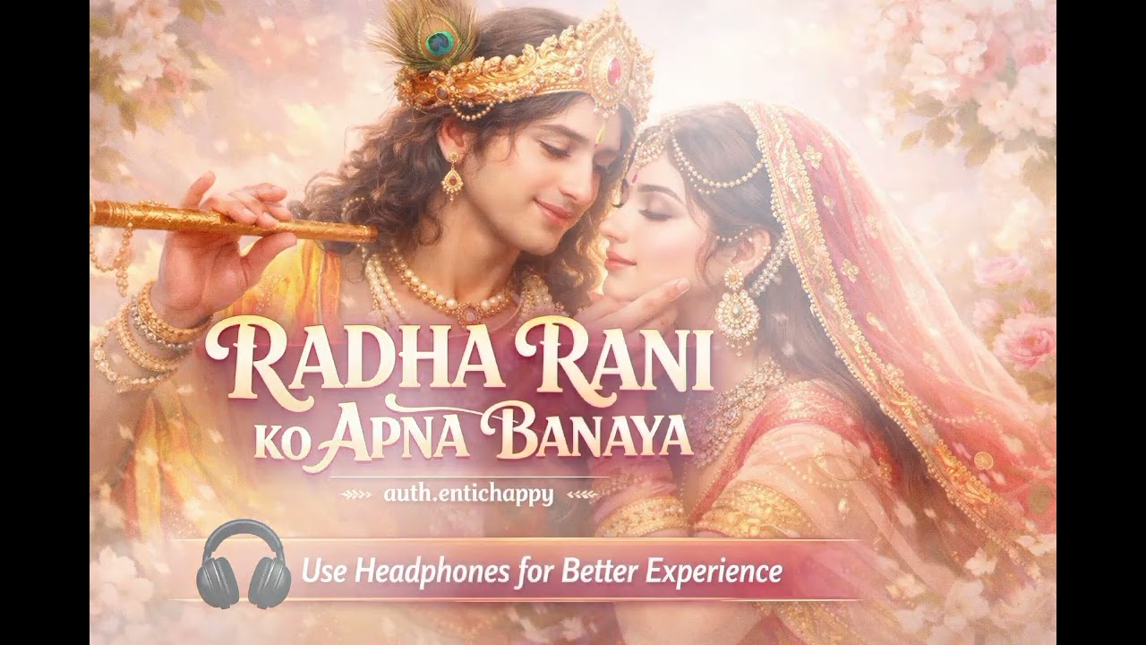 RADHA RANI KO APNA BANAYA | OFFICIAL SOUNDTRACK | 2026 | SONG BY AUTH.ENTICHAPPY |TYPE RADHE RADHE|💖