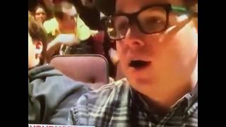 Mature College Student Does the BJ Face on National TV
