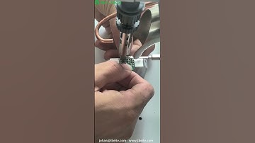 The semi automatic soldering machine is used for soldering the enameled wires of coils #soldering