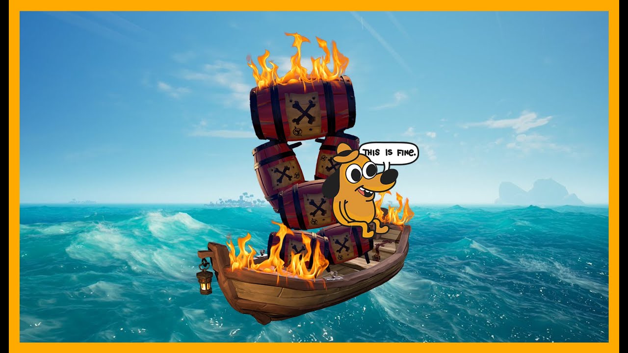 THIS is how you sink a ship in Sea of Thieves!!! - YouTube