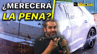 PISTOLA DE LAVADO PARA COCHES A BATERÍA  SIN NECESIDAD DE TOMA DE AGUA DIRECTA