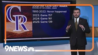 Rockies reach 100 losses for third straight year