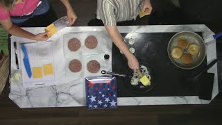 Omaha Steak Smash Burgers & Caramel Apple Tarts Part 1