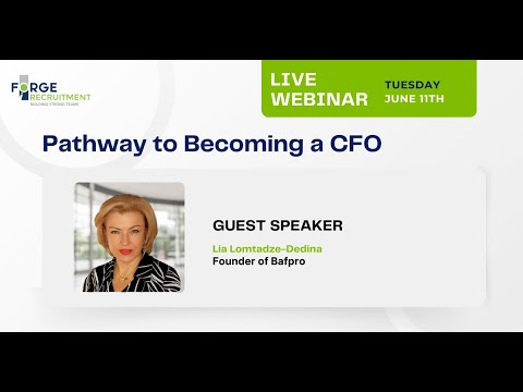 Pathway to Becoming a CFO - Webinar Recording - YouTube