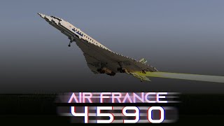 EL ACCIDENTE DEL CONCORDE Air France 4590 [ESP]| Minecraft Animation | AndyMazing