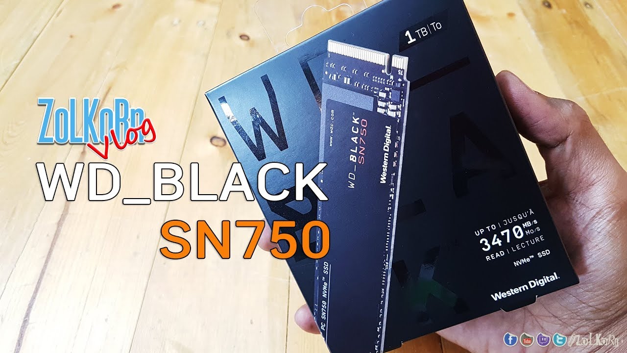 Western Digital WD_Black SN750 M.2 NVMe SSD แรง เร็ว คุ้มค่า