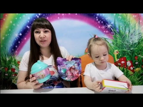 Алиса открывает Enchantimals слайм| Cry babies magic tears | Тролли | Плачущий младенец | Крайс беби