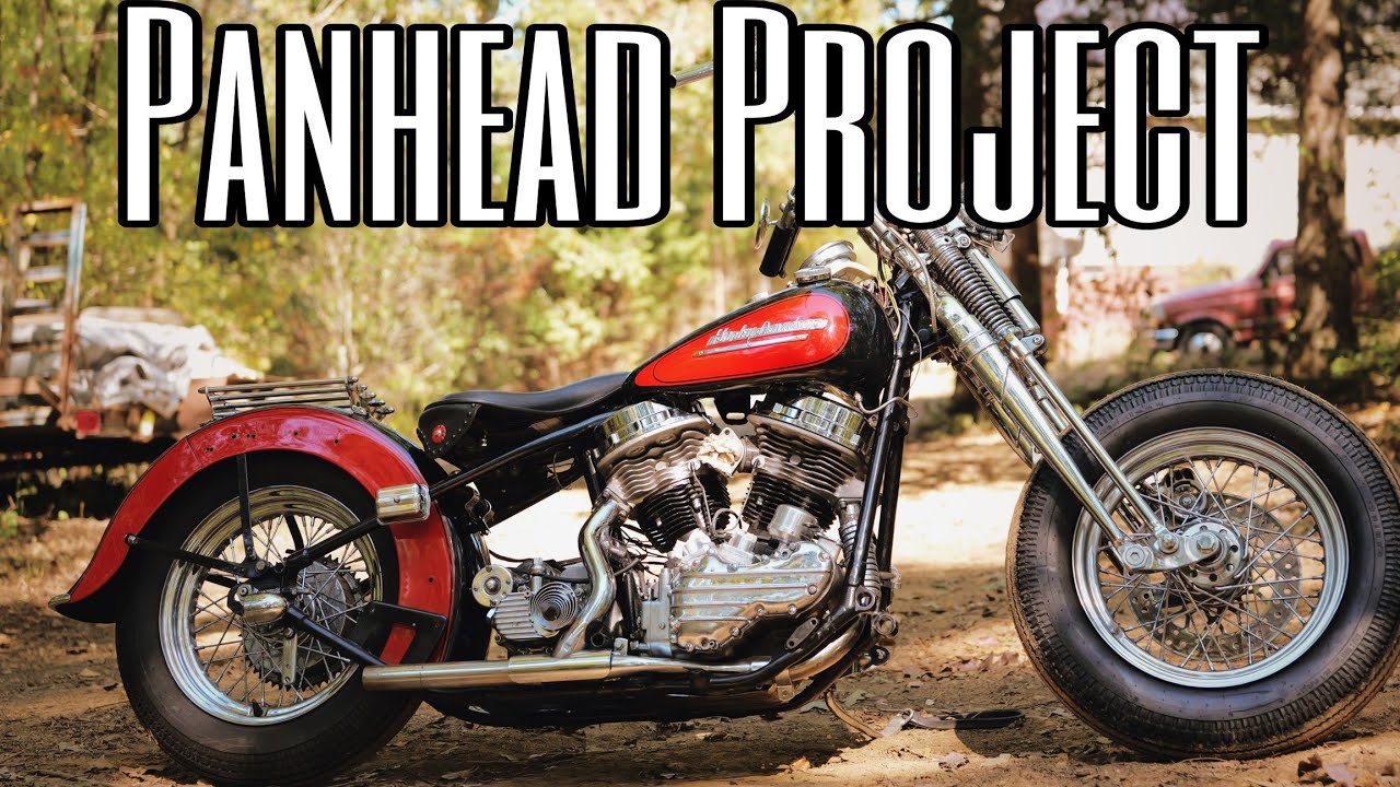 1956 Harley FLE Panhead Project: Rich's Bike - YouTube
