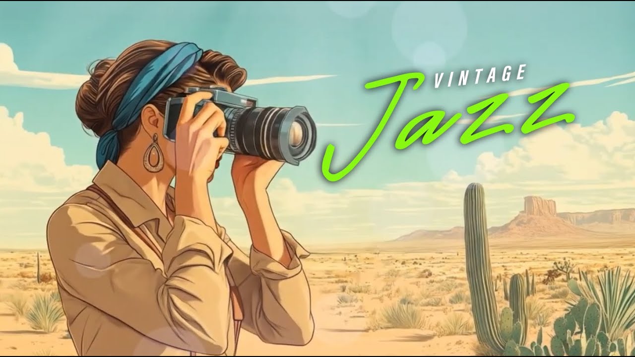 Vintage Desert Jazz Captured in Her Golden-Hued Lens
