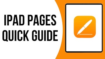 How do use pages on iPad ?