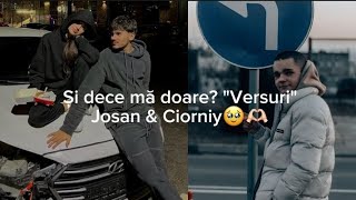 Josan & Ciorniy - Și dece mă doare? \