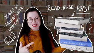 Introduction to Ancient Greek Literature | Books for Beginners (who are nervous to start)