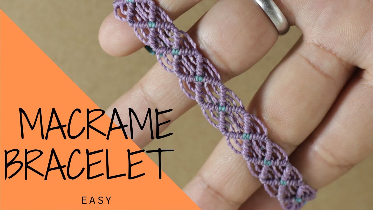 🙉EASY MACRAME BRACELET | BRACELET PATTERN | FRIENDSHIP BRACELET🙉 - YouTube