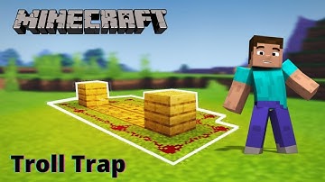 #short #YouTubevideo #YouTubeshorts how to make a diamond troll trap in Minecraft
