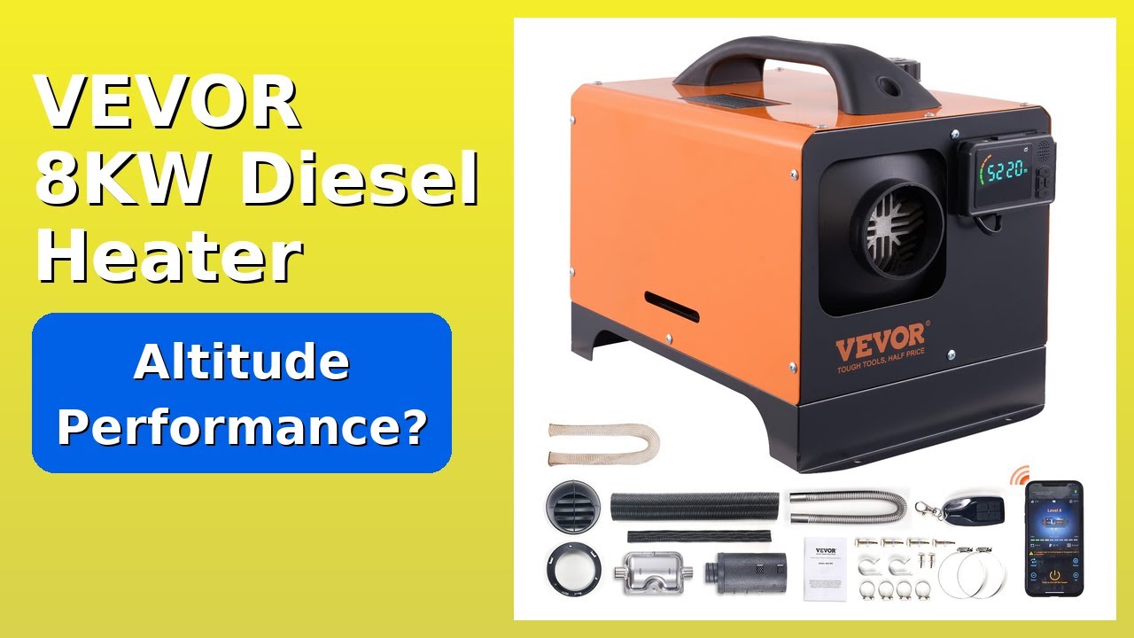 REVIEW (2026): VEVOR 8KW Diesel Heater. Features.