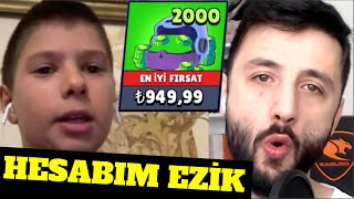 Hesabım Ezik Diye Üzülen 11 YAŞ TAKİPÇİMLE 2000 TAŞ CEZALI KAPIŞMA Brawl Stars