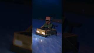 Minecraft Villager Boat Drift with rizz 🥶🔥