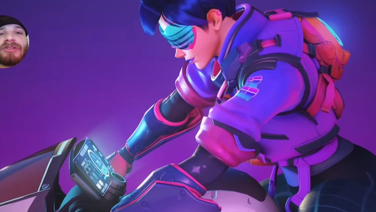 Overwatch: Tracer Electric Purple Skin - , The Video Games