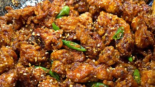 Korean Street Food - The Best Sweet and Sour Chicken in the World!