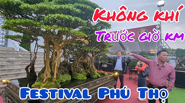 Không khí trước giờ khai mạc triển lãm festival đất tổ Phú Thọ 25. Quy tụ khoảng 200 tác phẩm 