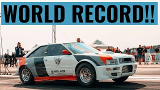 AUDI S2 QUATTRO 1500HP - World Record 7.4 / 303km