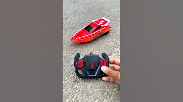 Remote Control Boat for Pools and Lakes, 4 Channel 2.4GHZ RC