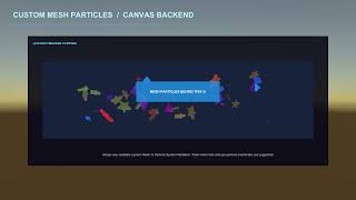 Unity UI Particle Framework for URP - Canvas Particles, Mesh VFX & Reward Fly