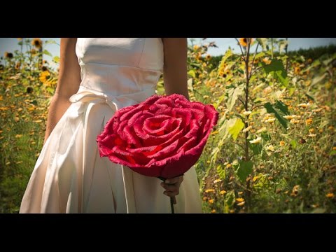 Video: Heel Vrolijk Papieren Boeket