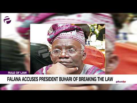 Falana Accuses President Buhari Of Breaking The Law