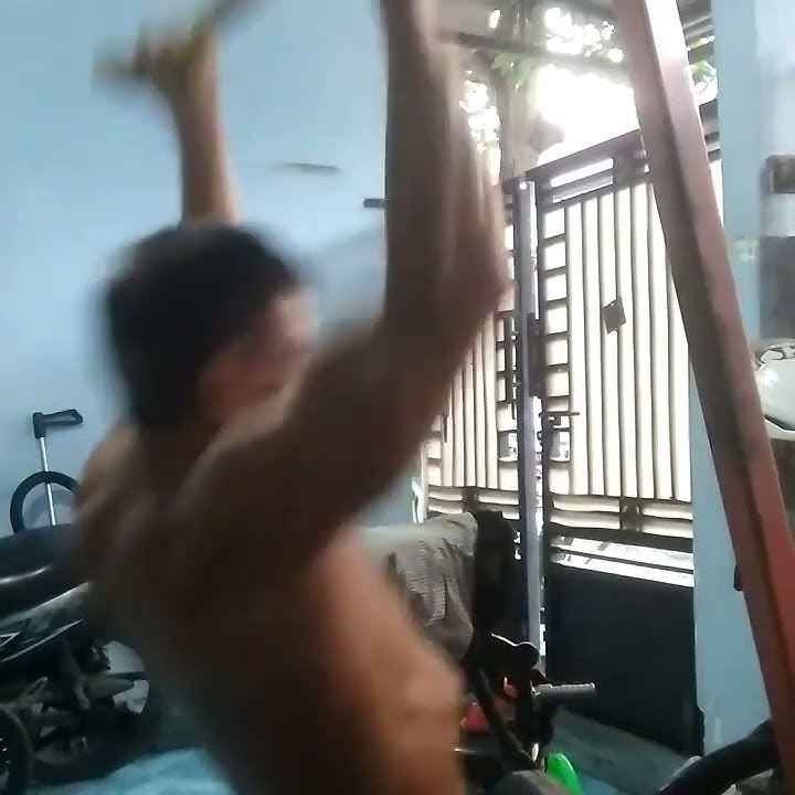 latihan dirumah menjelang berbuka bersama abah warso tni