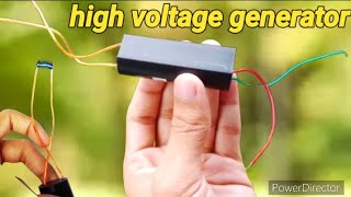 high Voltage Generator high High Voltage⚡Module হাই ভোল্টেজ জেনারেটর@sajjadurrahman7451#highvoltage