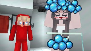 Blir LITEN för att SPIONERA på Min Crush i Minecraft