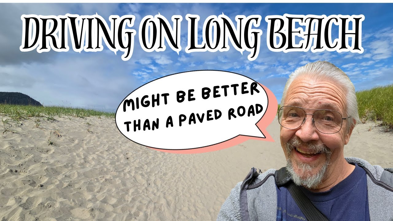 DRIVING ON LONG BEACH IN WASHINGTON IS BETTER THAN SOME ROADS! 