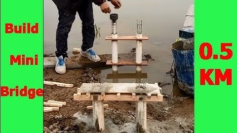 BUILD A BRIDGE COLUMN IN CONCRETE - MODEL - MAMPOSTERÍA COLUMNAS EN CONCRETO